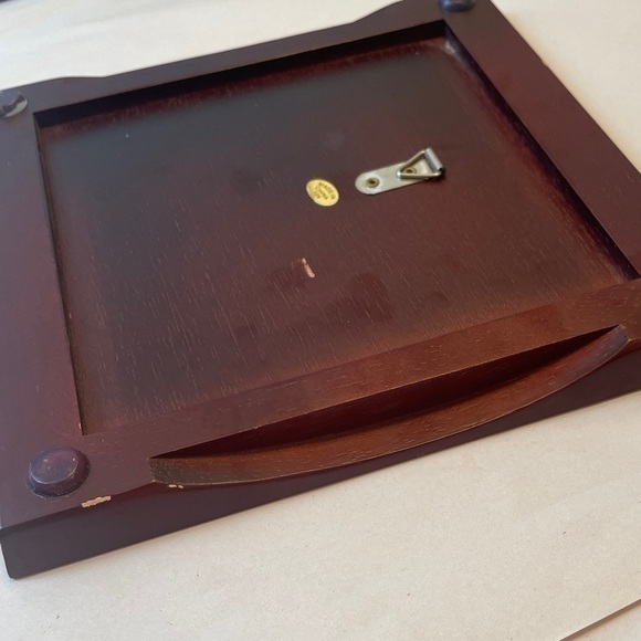 Jennifer Garant ‘Fat Chef’ Tile Trivet Wood Frame Decor - Picture 9 of 15